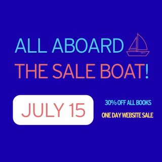July 15, All Books 30% Off